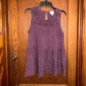 Size Large Knoxville Rose Tank